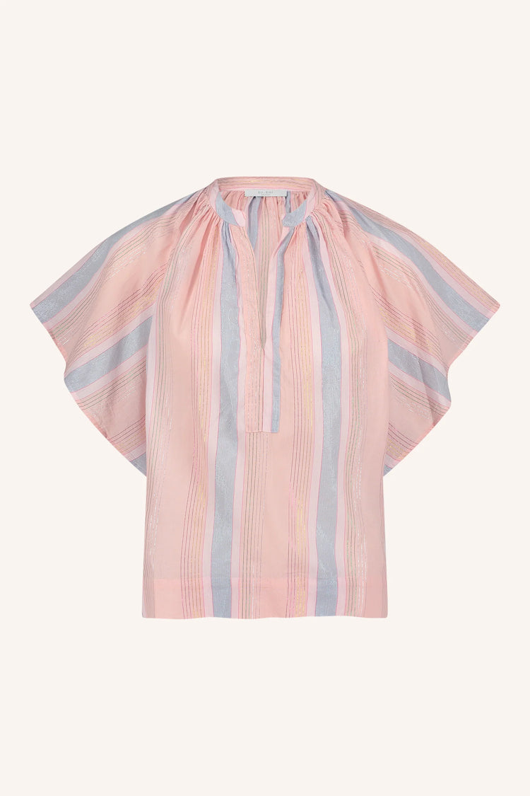 By Bar Vina Gloss Stripe Blouse gloss stripe