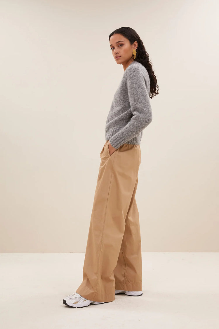 By Bar Jonas Zipp Cardigan grey mel
