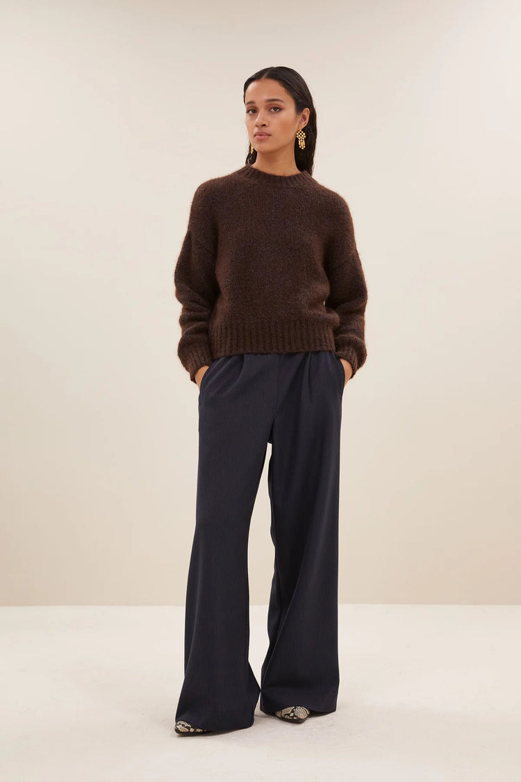 By Bar Sonny Sparkle Pullover dark brown