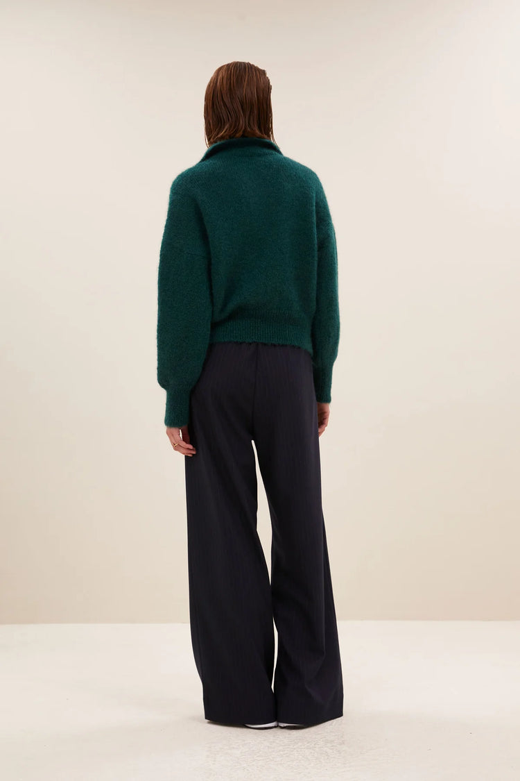 By Bar Polo Pullover dark green