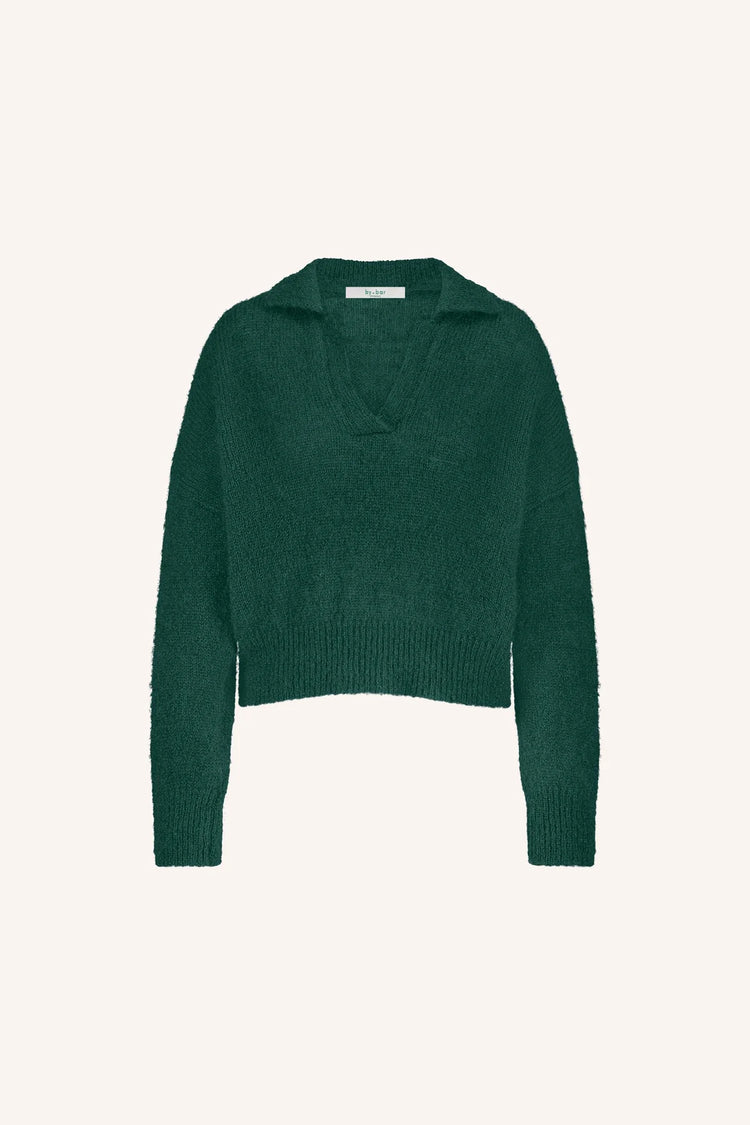 By Bar Polo Pullover dark green