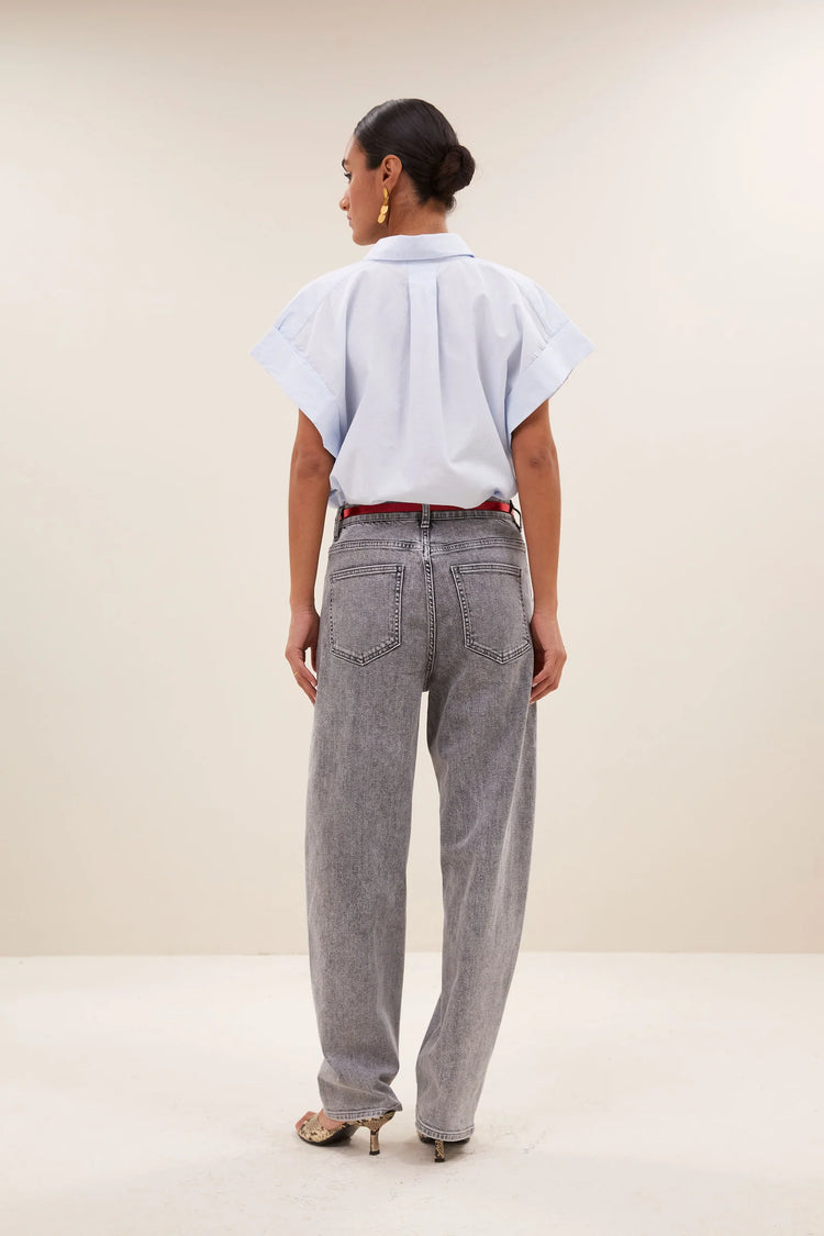 By Bar Begum Grey Pants grey denim