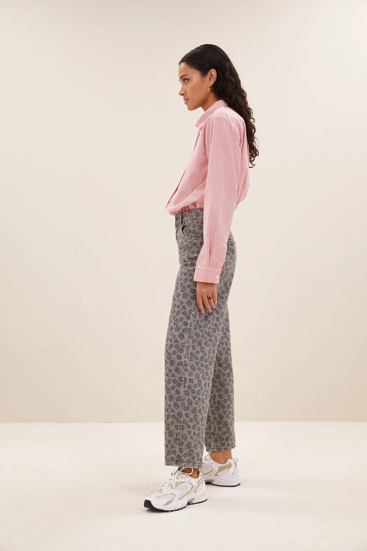 By Bar Lew Grey Cheetah Pants grey cheetah