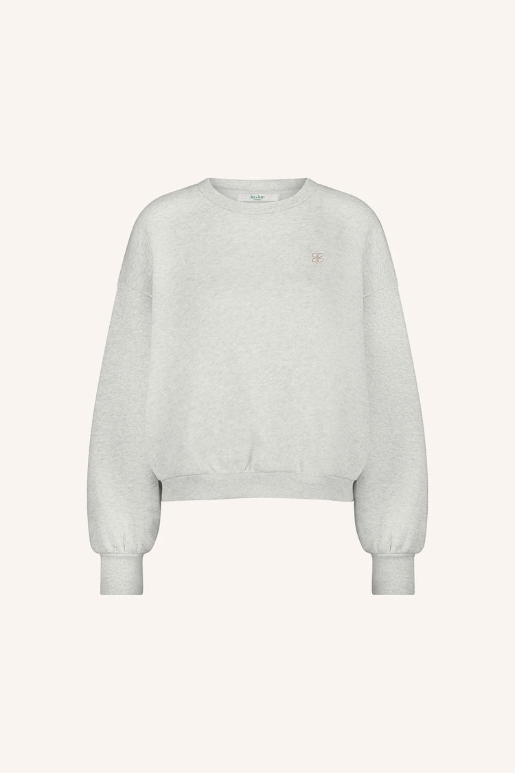 By Bar Bibi Dance Sweater light grey mel