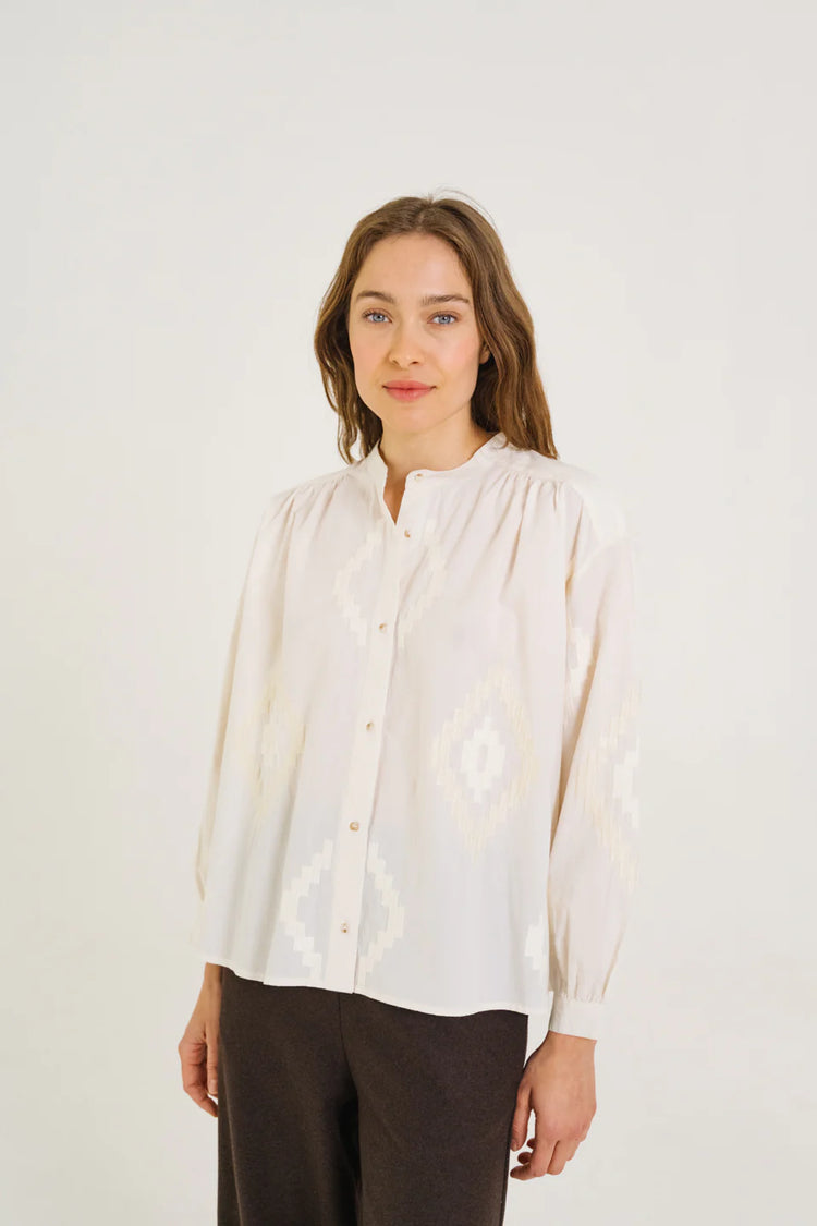 Sacrecoeur Ella Astra Blouse ecru