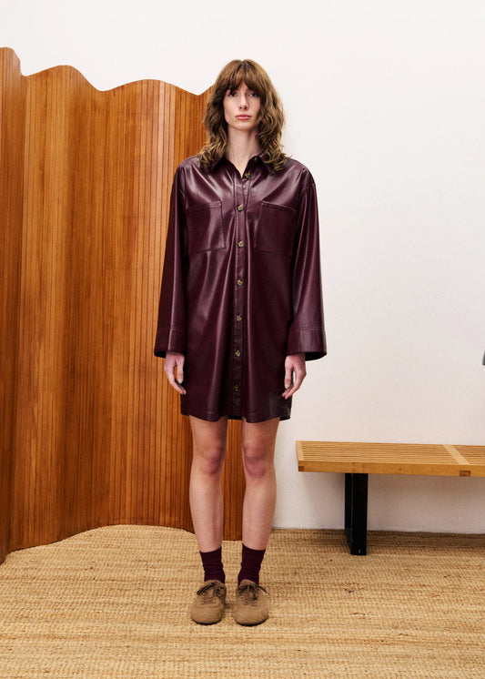 FRNCH Ernaux Robe bordeaux