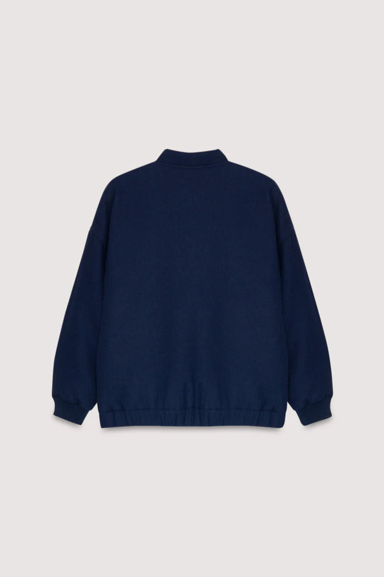 The New Society Clara Bomber infinite navy