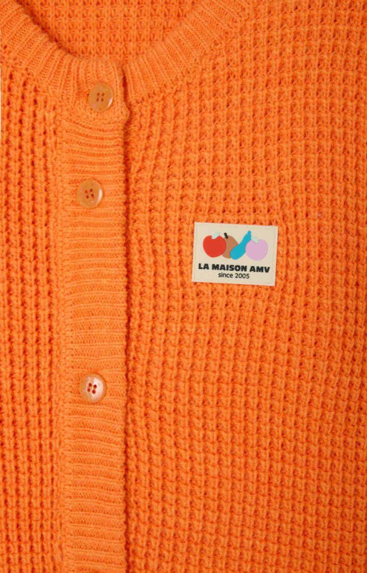 American Vintage CRA19A Gilet melon fluo