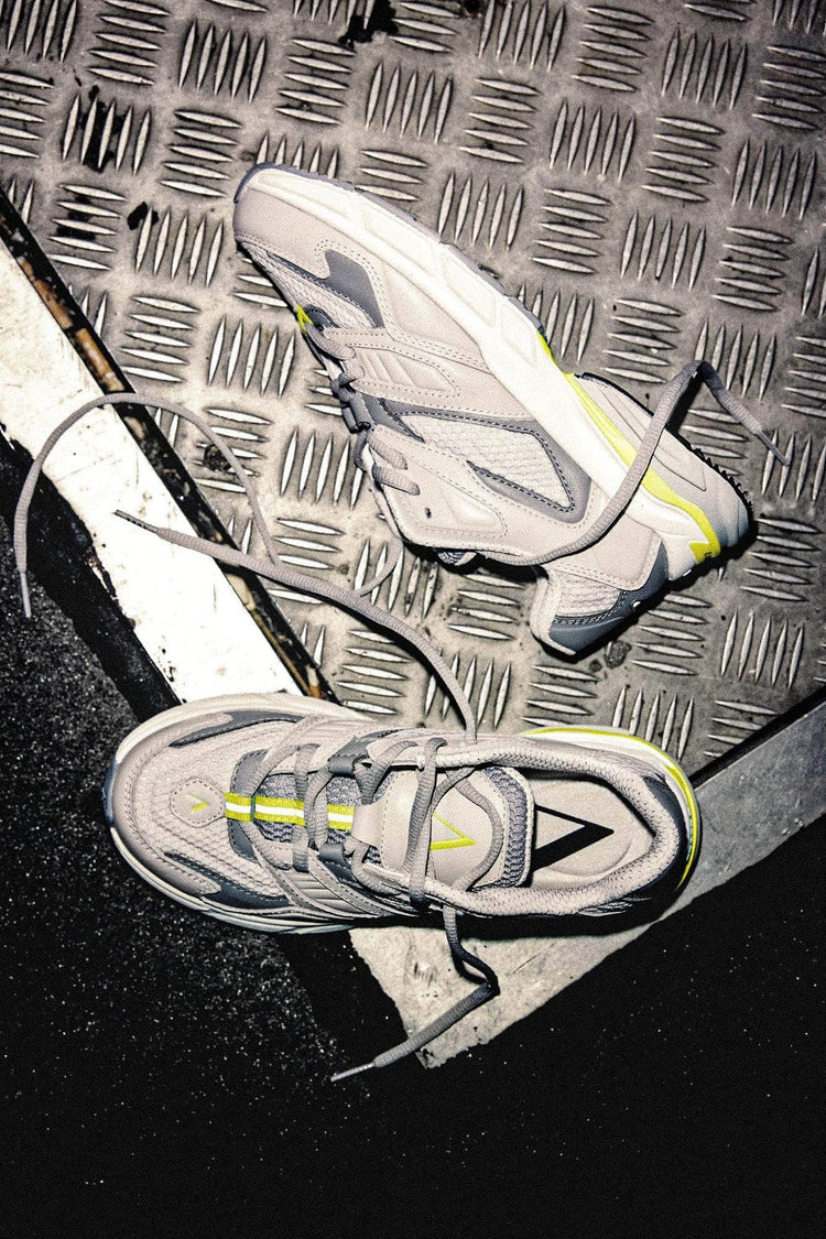 Arkk Gravity Leather Space vapor grey acid lime (web only)
