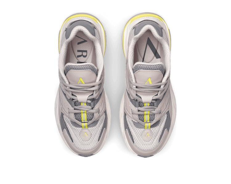 Arkk Gravity Leather Space vapor grey acid lime (web only)