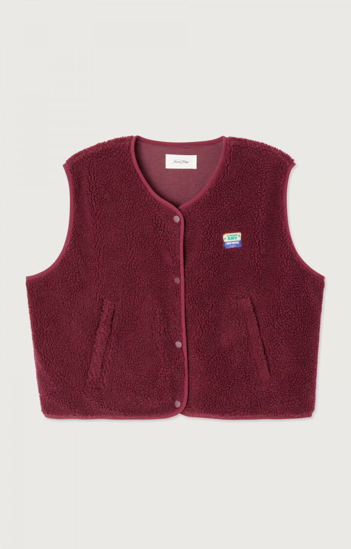 American Vintage HOK16B Veste bordeaux chine