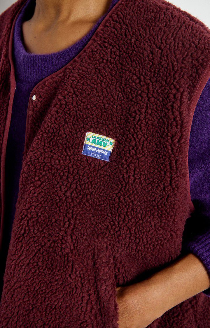 American Vintage HOK16B Veste bordeaux chine