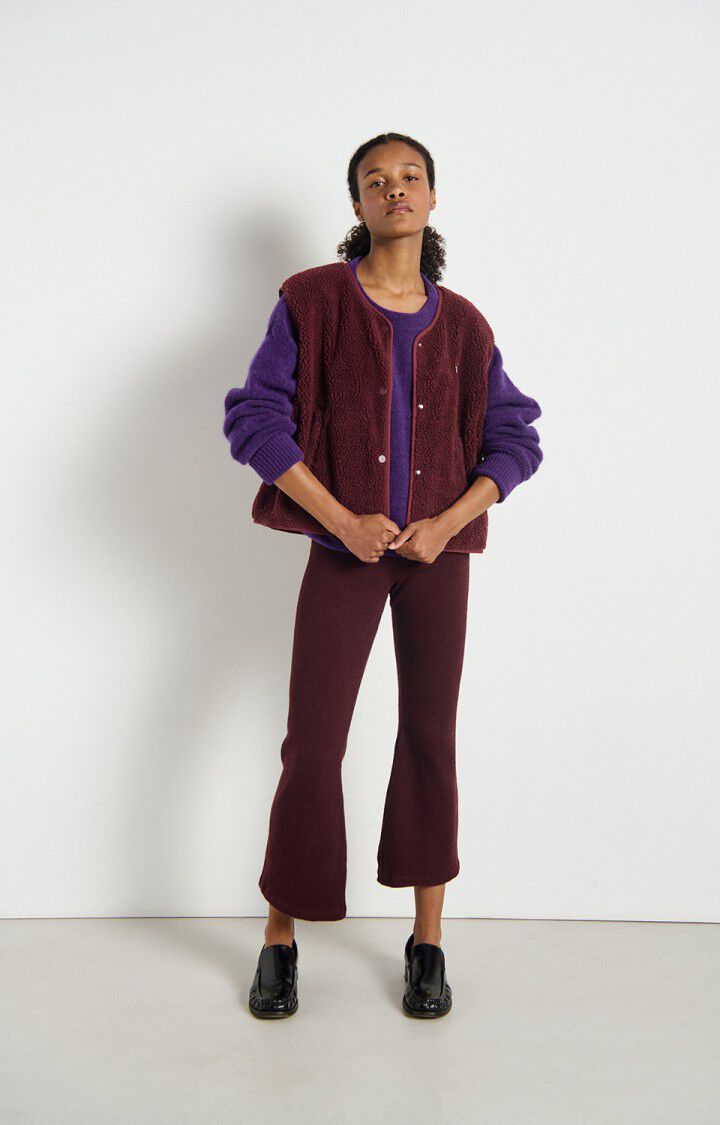 American Vintage HOK16B Veste bordeaux chine