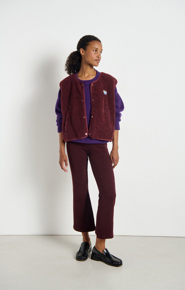 American Vintage HOK16B Veste bordeaux chine