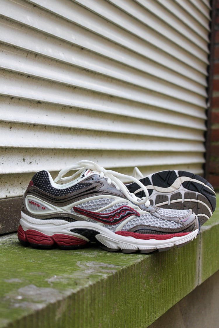 Saucony progrid omni 9 brown red