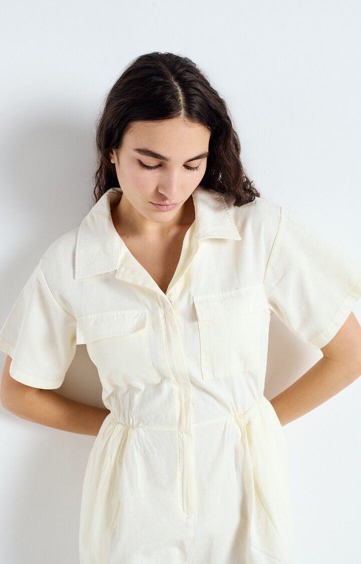 American Vintage LYB12A Jumpsuit ivoire
