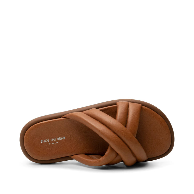 Shoe The Bear Lotta Mule Leather tan (web only)