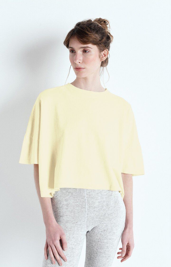 American Vintage OUK02A T-shirt creme anglaise vintage