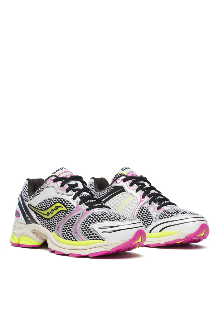 Saucony Progrid Triumph 4 white fluo