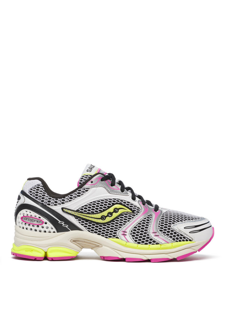 Saucony Progrid Triumph 4 white fluo