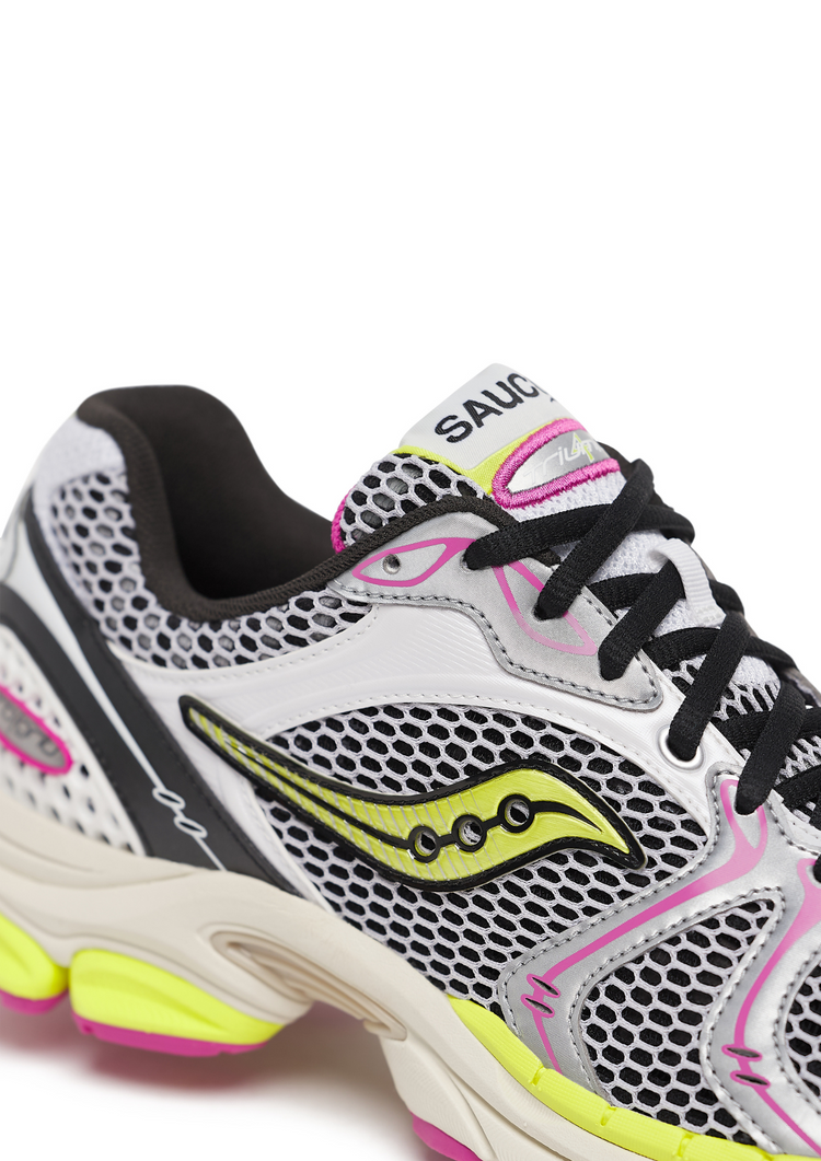 Saucony Progrid Triumph 4 white fluo