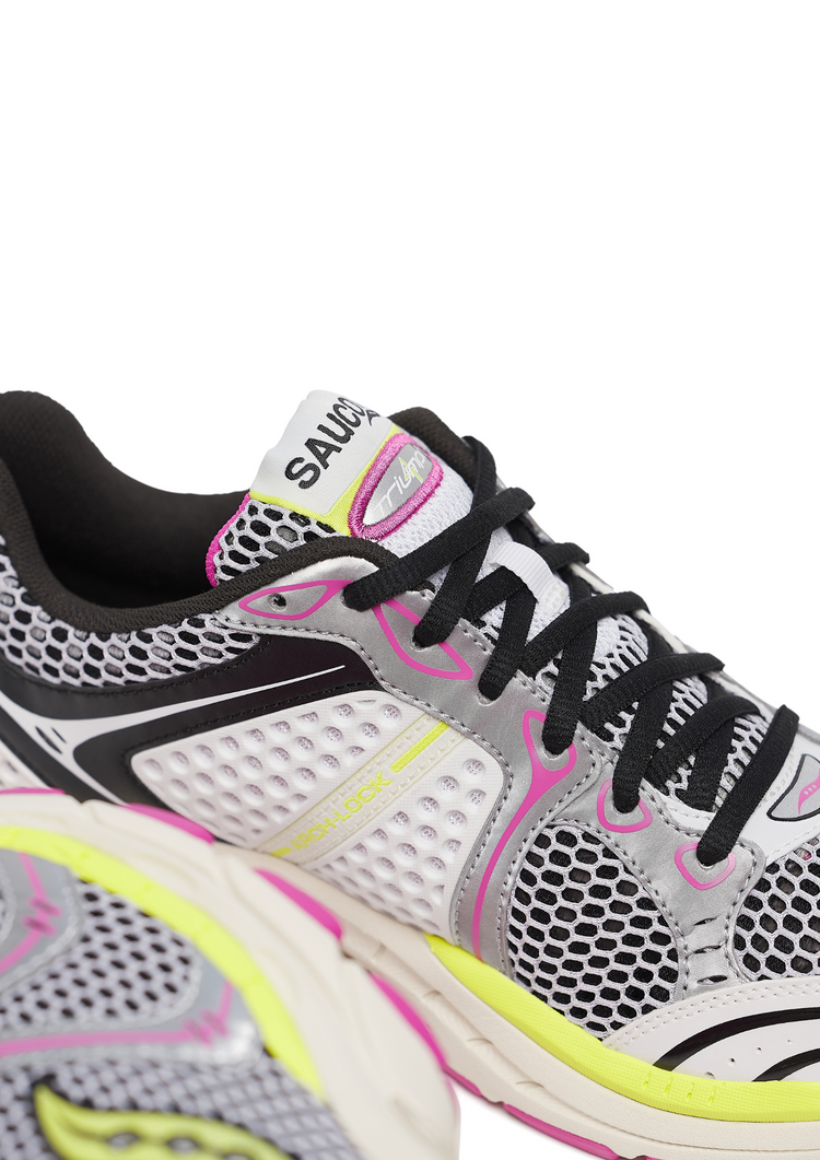 Saucony Progrid Triumph 4 white fluo