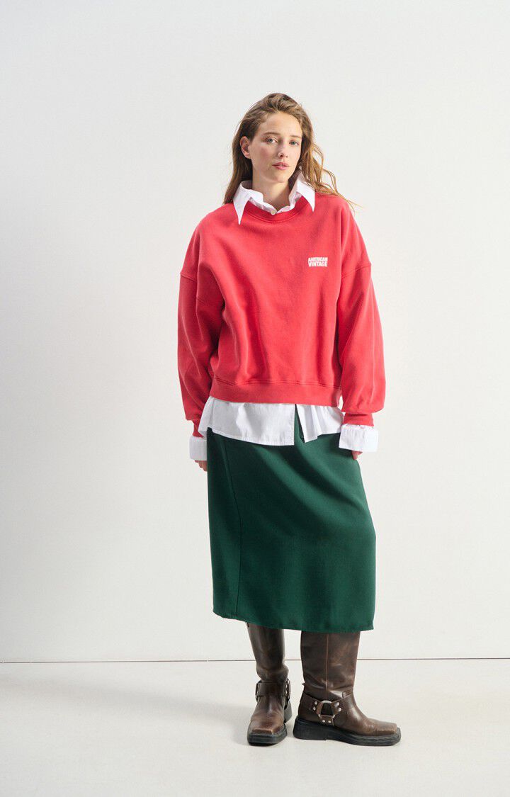 American Vintage PLI03C Sweater volcan vintage
