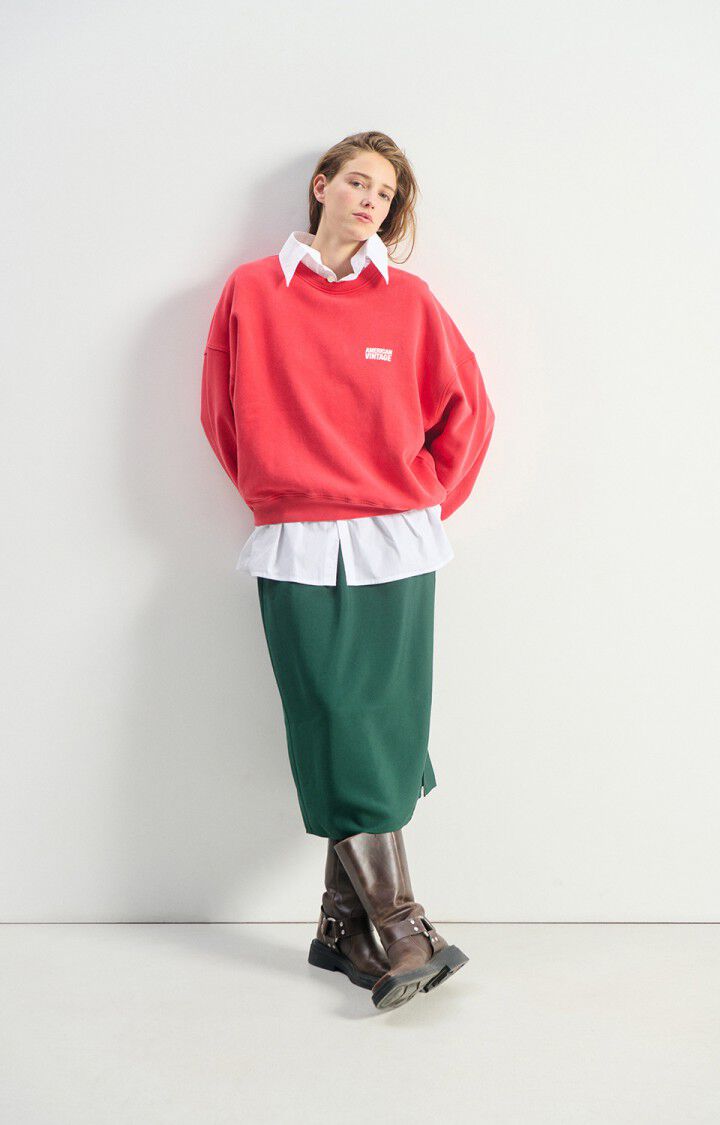 American Vintage PLI03C Sweater volcan vintage