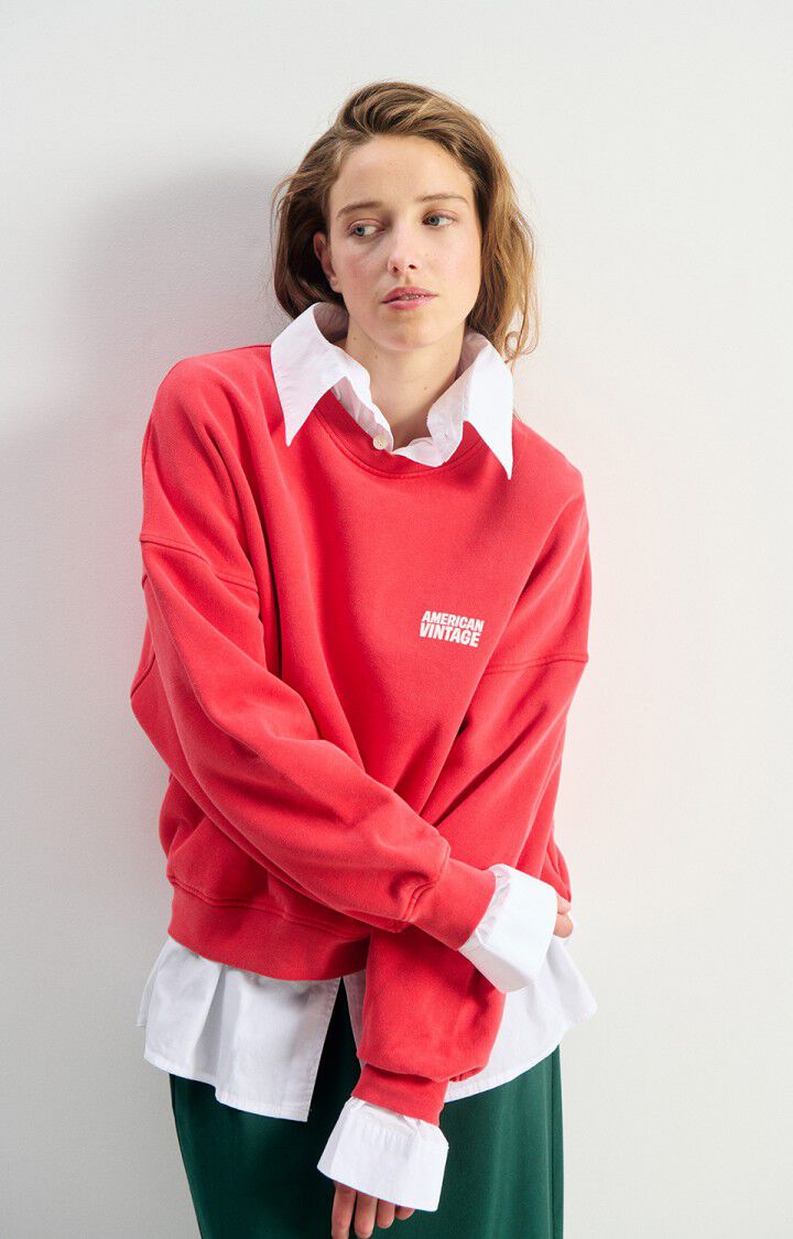 American Vintage PLI03C Sweater volcan vintage