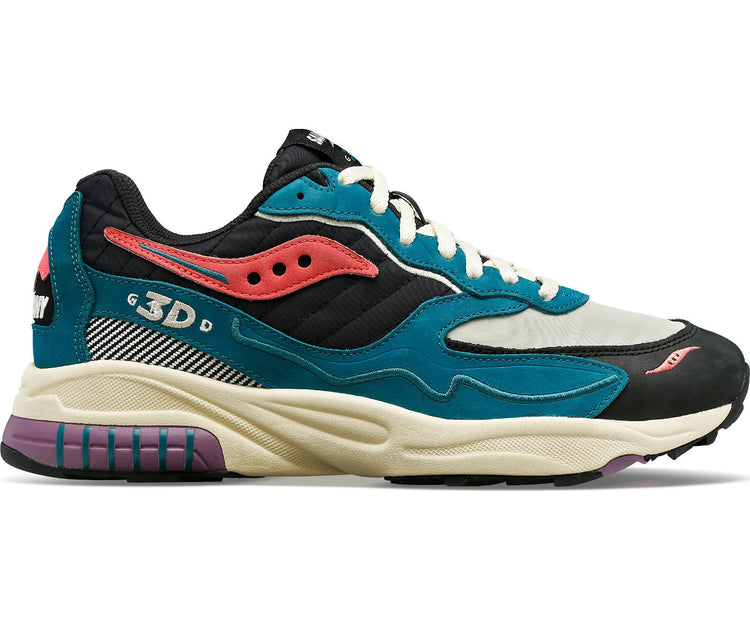 Saucony 3D Grid hurricane green black (web only)