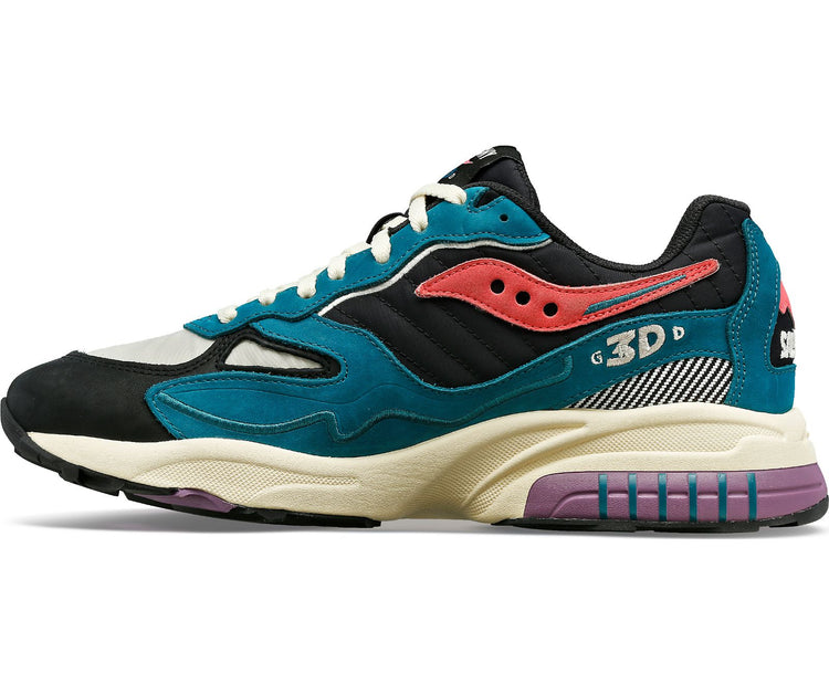 Saucony 3D Grid hurricane green black (web only)