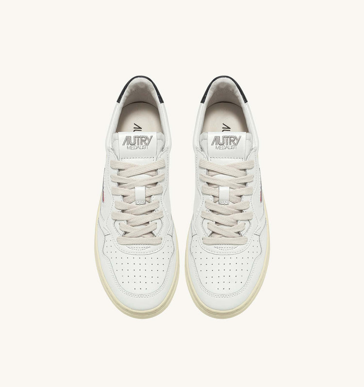 Autry ll22 leather leather white black