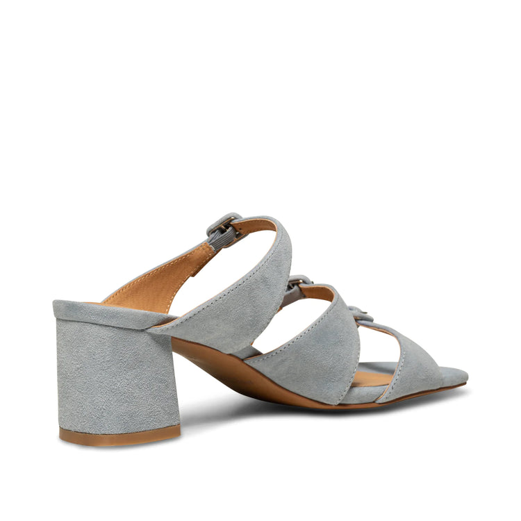 Shoe The Bear Hanna Buckle Mule Suede baby blue (web only)