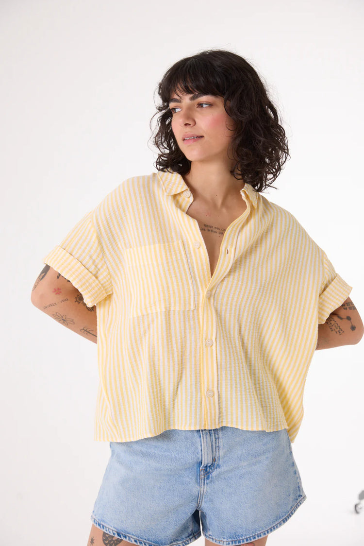 Sacrecoeur Alma Sorbet Blouse jaune
