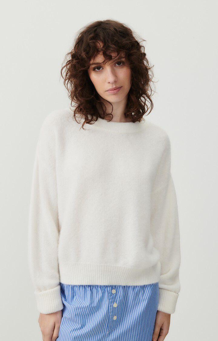 American Vintage VITO18E Pull blanc