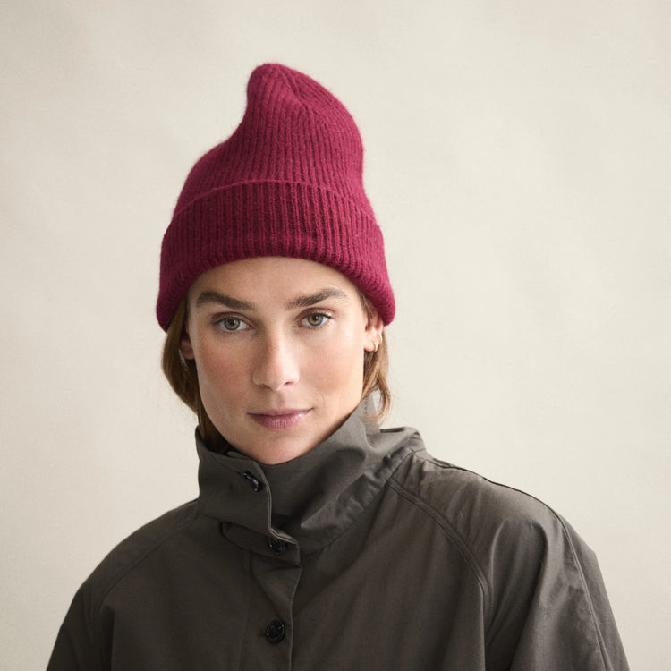 Le Bonnet Beanie classic wine
