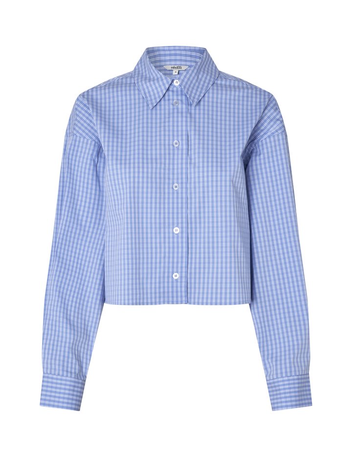 mbyM Emele Calia Shirt ultramarine check