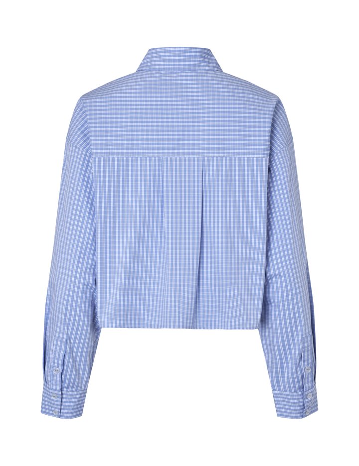 mbyM Emele Calia Shirt ultramarine check