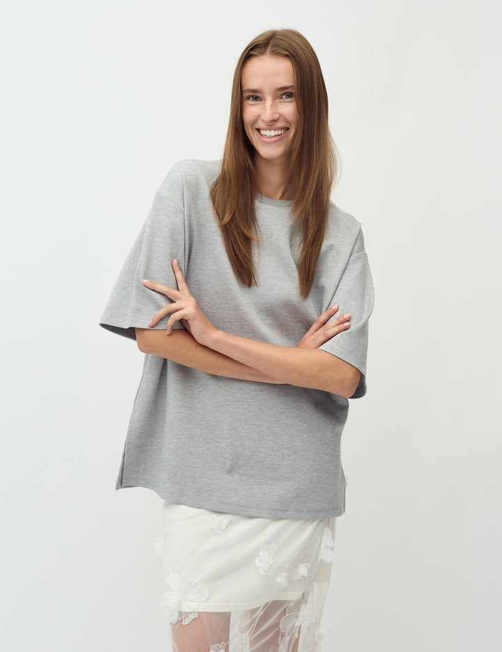 mbyM Emrylis T-shirt light grey mel