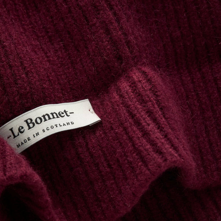 Le Bonnet Beanie classic wine