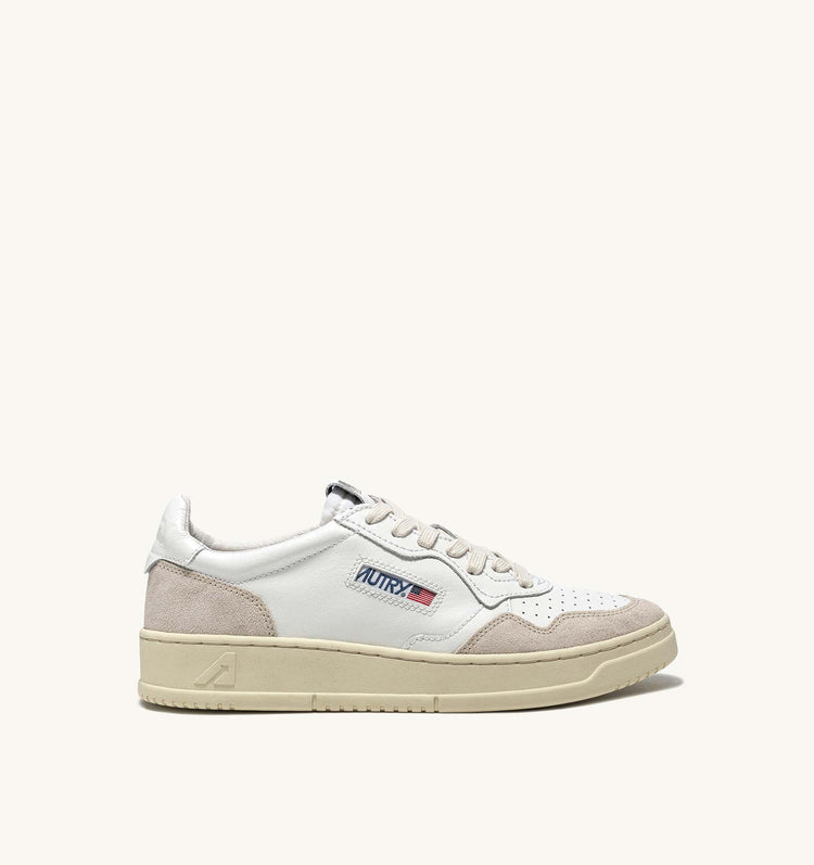 Autry LS33 leather / suede white
