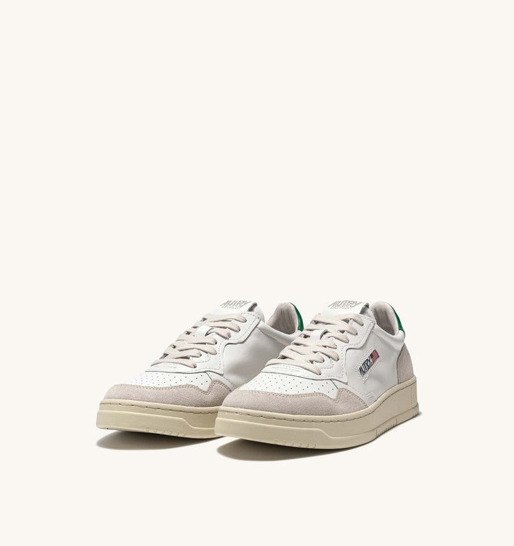 Autry LS23 leather suede white amazon