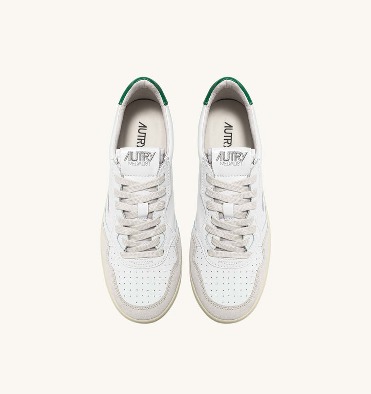Autry LS23 leather suede white amazon