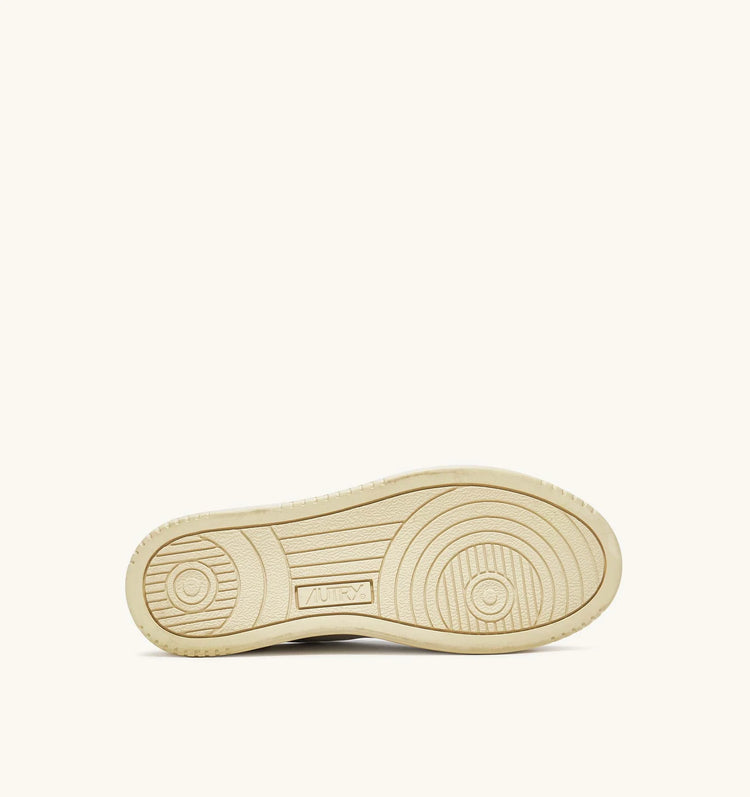 Autry LS53 leather suede white lavender