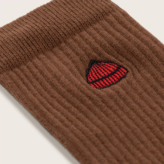 Le Bonnet Socks walnut