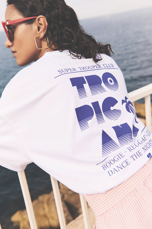 By Bar Jade Dancing T-shirt white