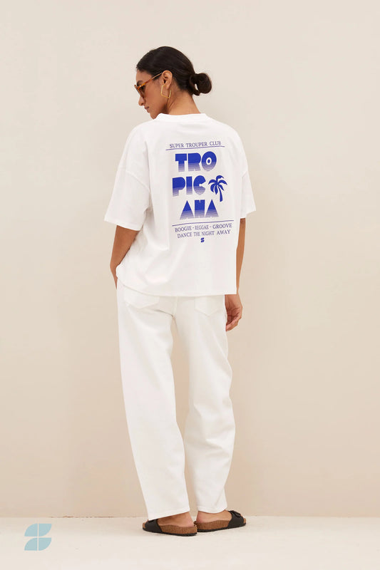 By Bar Jade Dancing T-shirt white