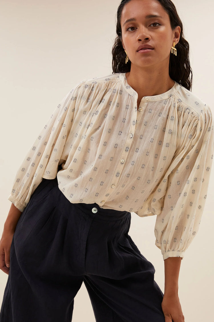 By Bar Becky Dali Blouse dali blue