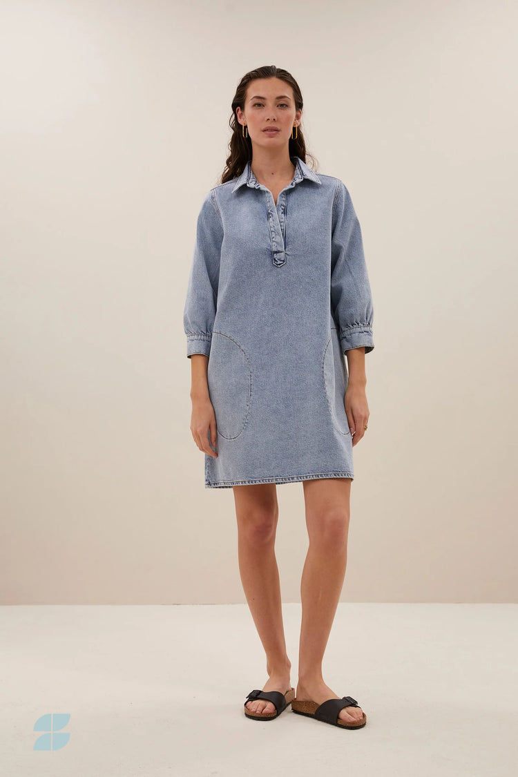 By Bar Flynth Denim Dress light denim