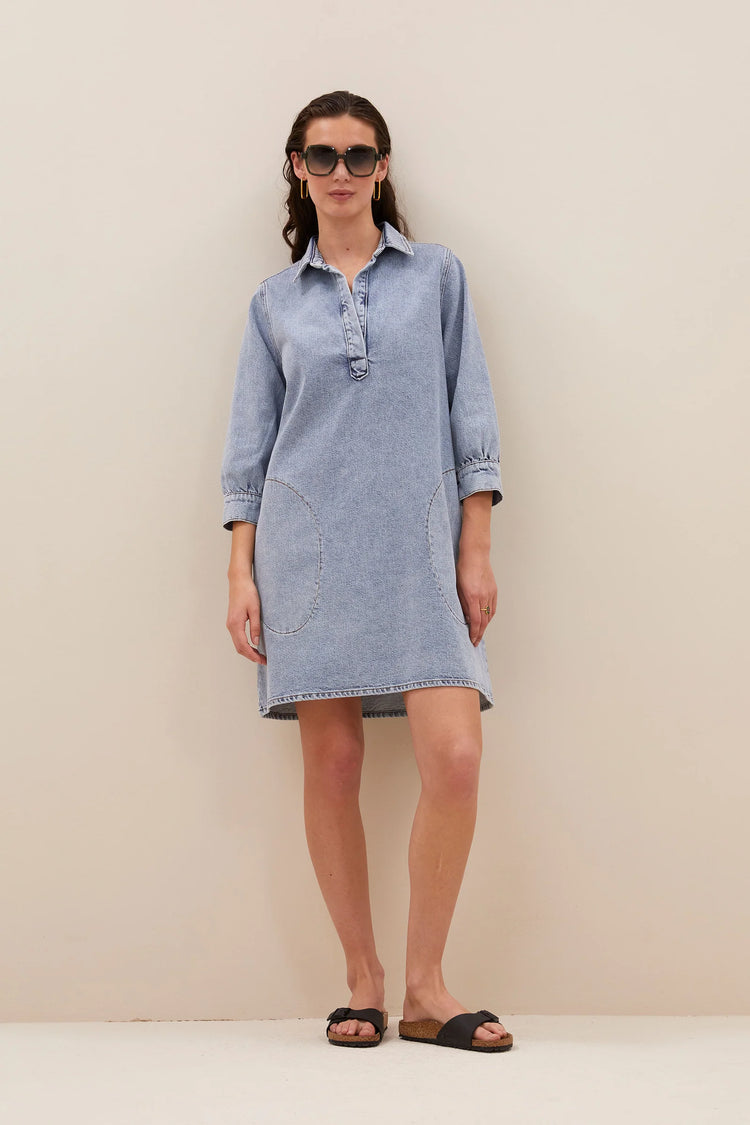 By Bar Flynth Denim Dress light denim